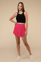 Load image into Gallery viewer, Wide Band Tennis Skirt with Zippered Back Pocket
